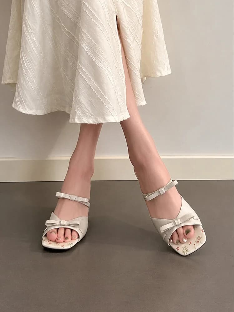 Coquette Bow Heels — view 2 Coquette Bow Heels — view 2