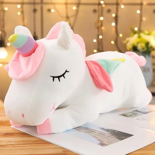 Rainbow Unicorn Plush — view 2 Rainbow Unicorn Plush — view 2