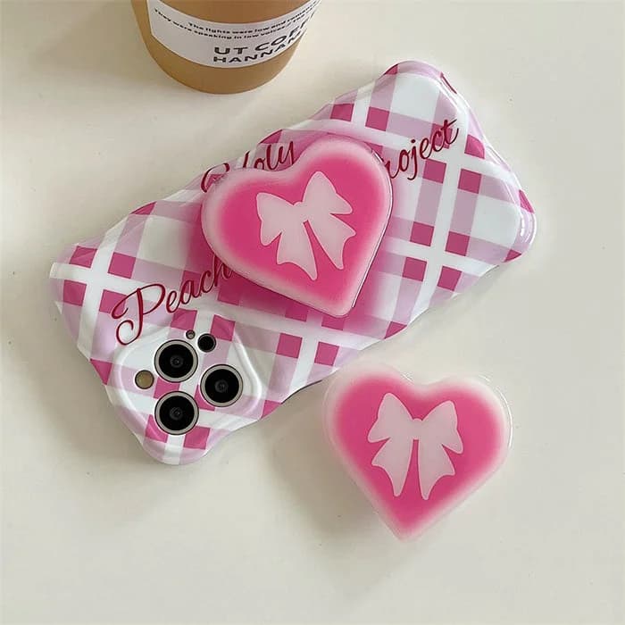 Soft Girl Pink iPhone Case — view 2 Soft Girl Pink iPhone Case — view 2