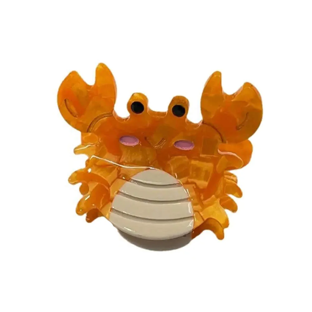 Crab Mini Hair Claw — view 1 Crab Mini Hair Claw — view 1