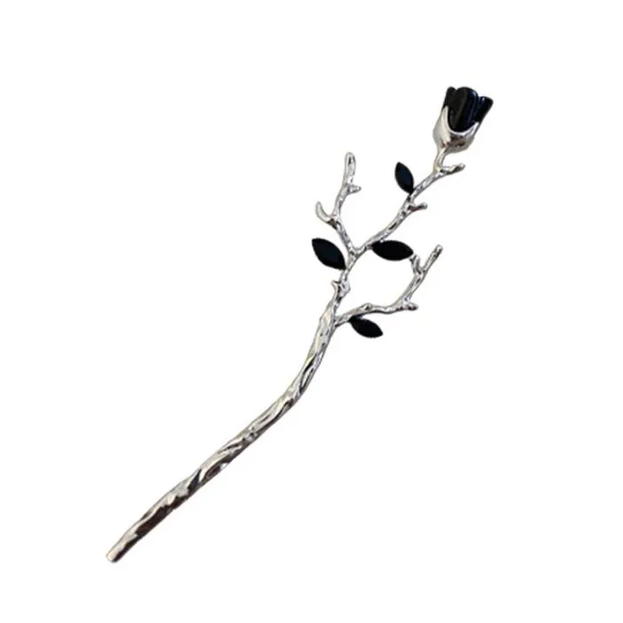 Rose Hairpin Clip — view 1 Rose Hairpin Clip — view 1