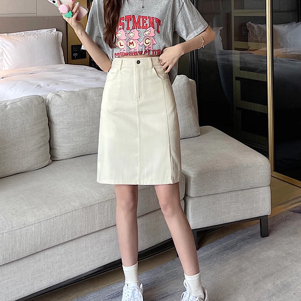 Secret Crush Knee-Length Skirt — view 3 Secret Crush Knee-Length Skirt — view 3