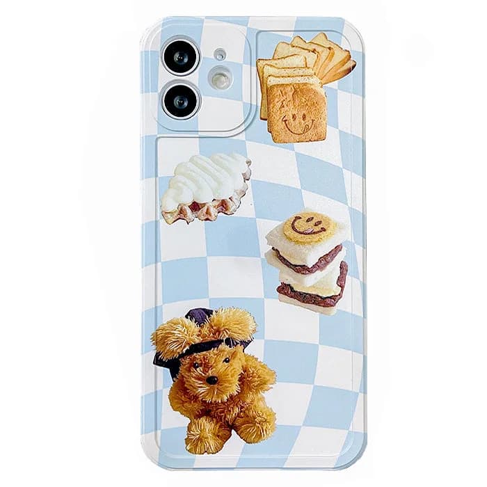 Cake Checkerboard iPhone Case — view 1 Cake Checkerboard iPhone Case — view 1