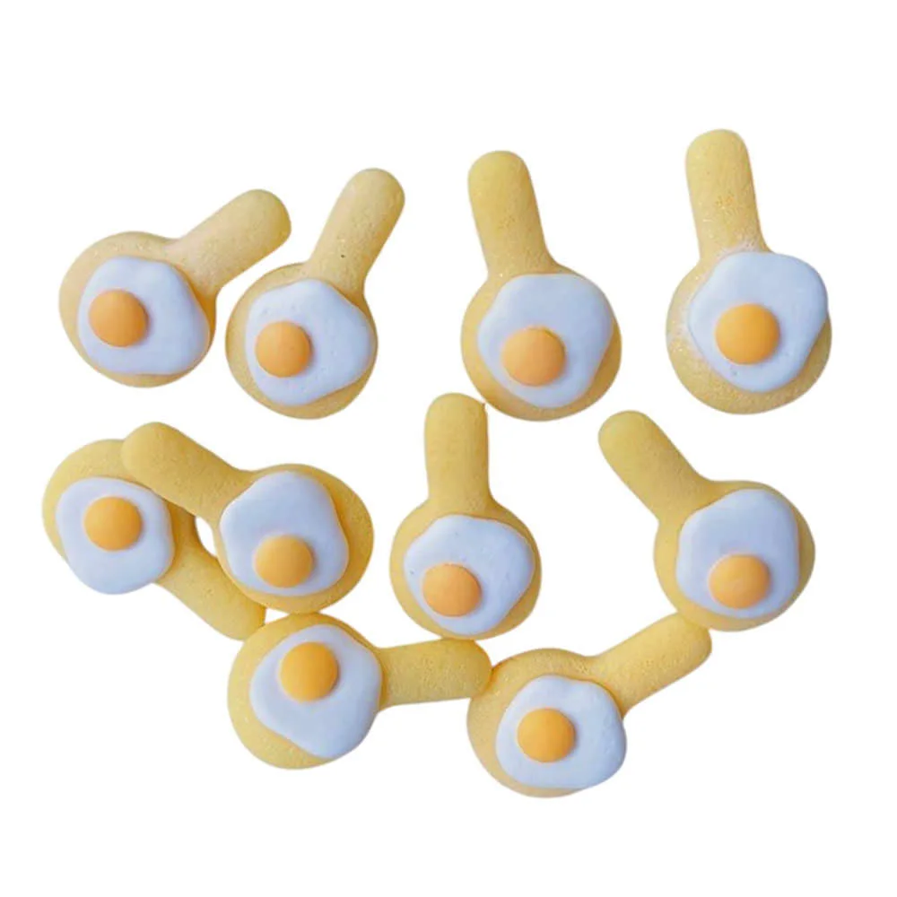 Fun Egg Shaped Hair Clips Pack — view 2 Fun Egg Shaped Hair Clips Pack — view 2