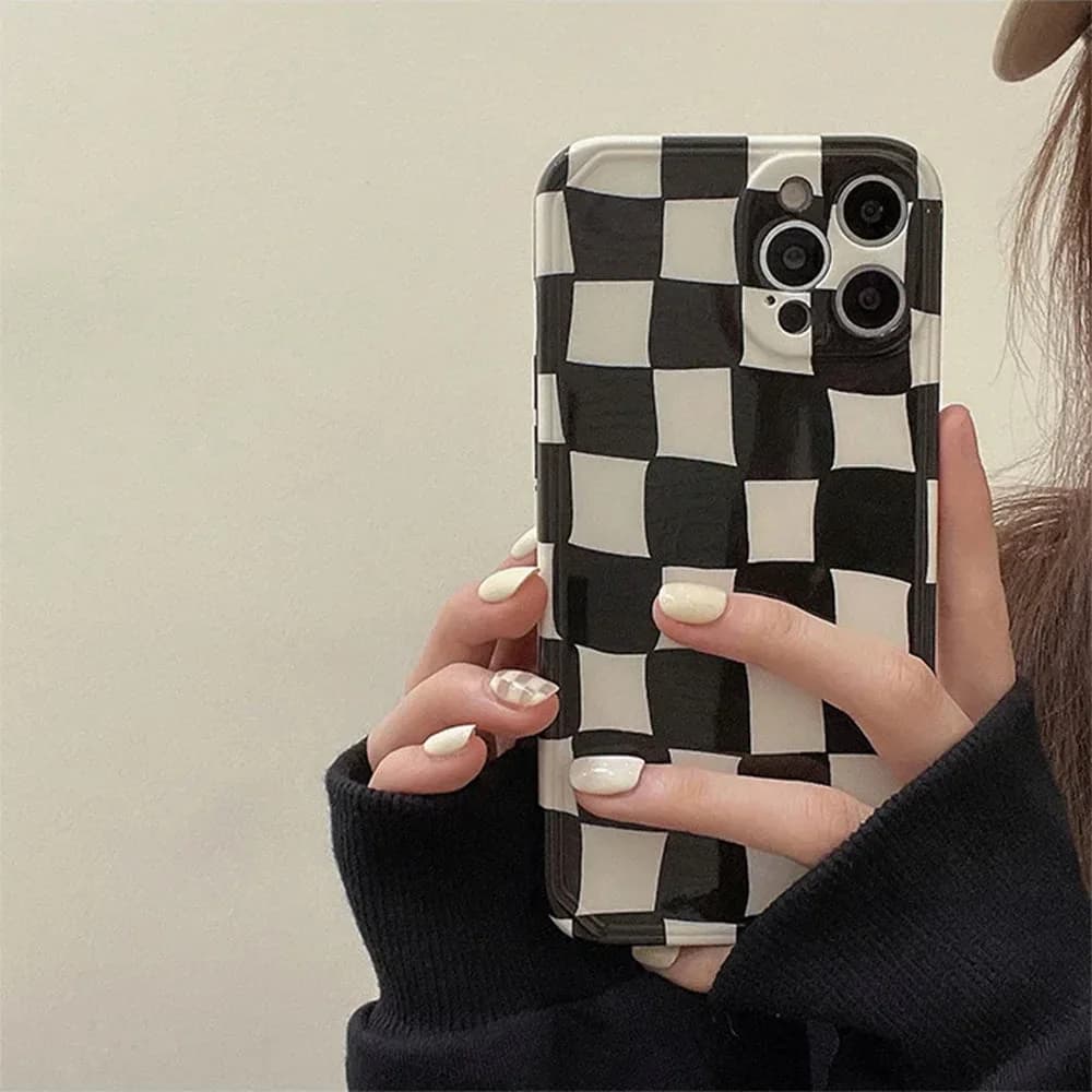 Checkered iPhone Case — view 2 Checkered iPhone Case — view 2