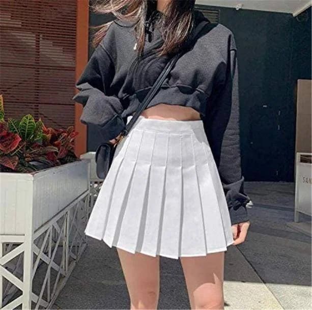 White Tennis Skirt — view 2 White Tennis Skirt — view 2