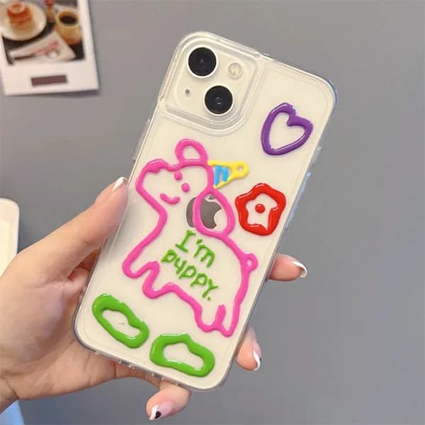 I'm Puppy iPhone Case — view 2 I'm Puppy iPhone Case — view 2