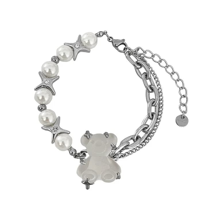 Grunge Bear Aesthetic Bracelet — view 1 Grunge Bear Aesthetic Bracelet — view 1