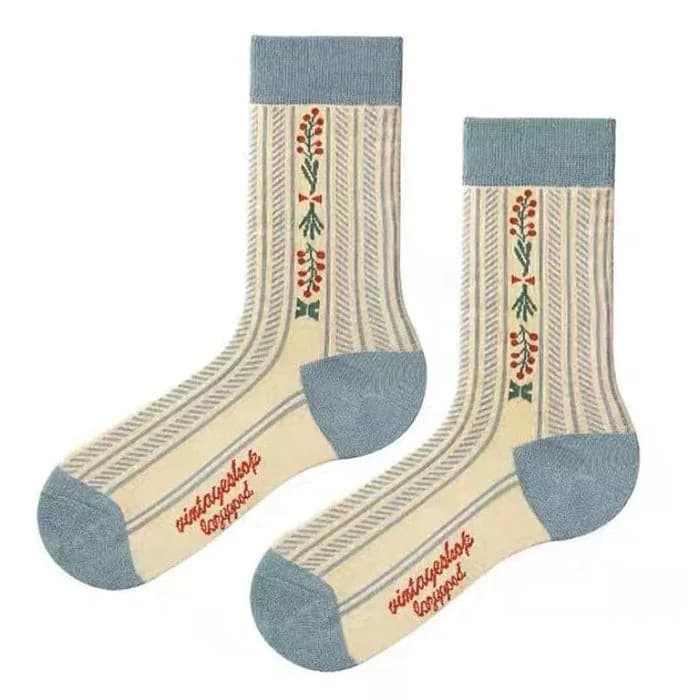 Morning In Paris Socks — view 1 Morning In Paris Socks — view 1