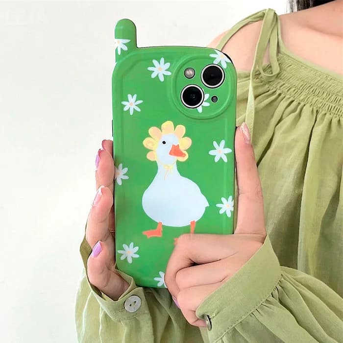 Duck Cellphone iPhone Case — view 2 Duck Cellphone iPhone Case — view 2