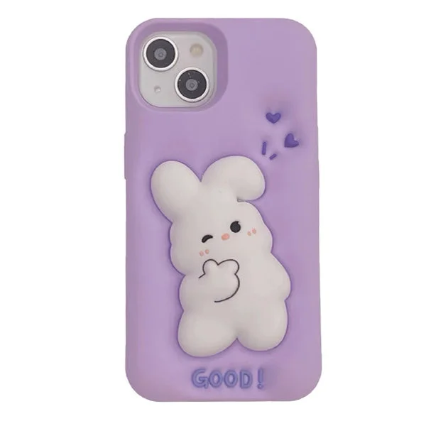 Squishy Bunny iPhone Case — view 1 Squishy Bunny iPhone Case — view 1