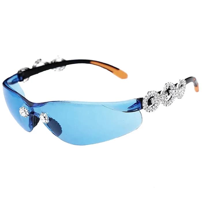 Y2K Rhinestone Sunglasses — view 2 Y2K Rhinestone Sunglasses — view 2