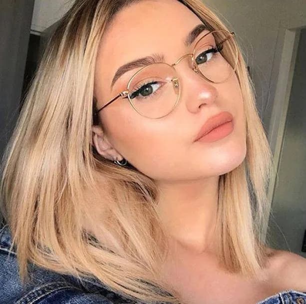 Aesthetic Clear Glasses — view 1 Aesthetic Clear Glasses — view 1