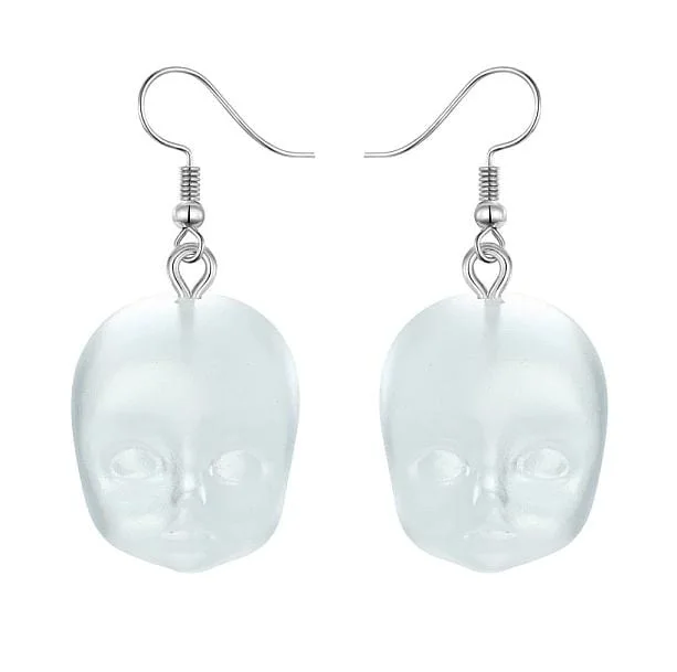 Ghost Face Earrings — view 1 Ghost Face Earrings — view 1