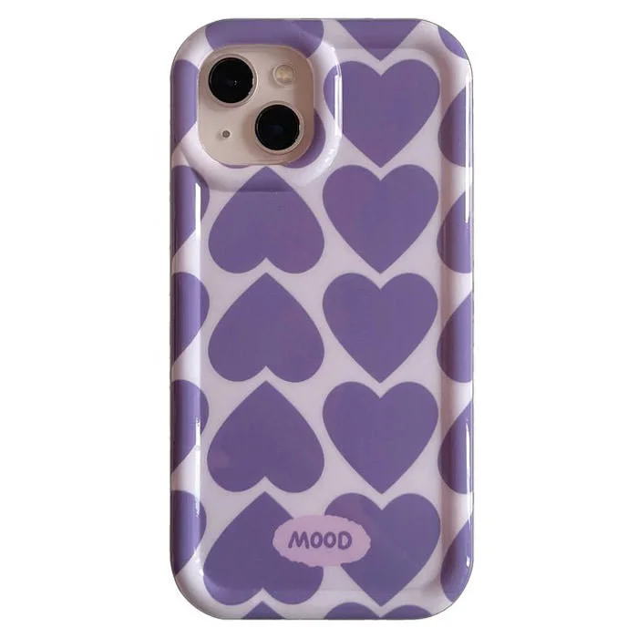 Lavender Aesthetic iPhone Case — view 2 Lavender Aesthetic iPhone Case — view 2