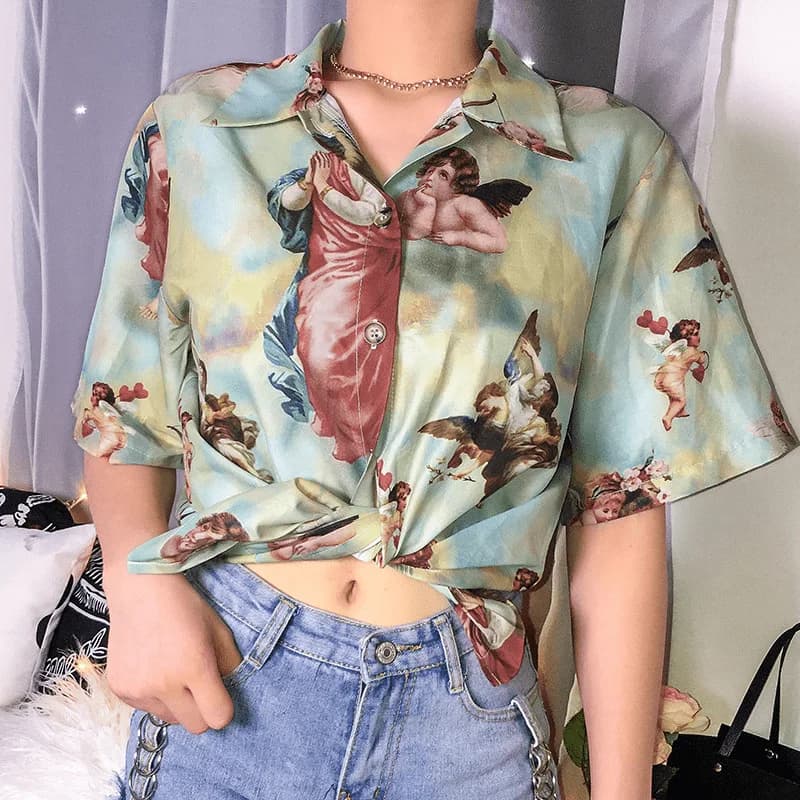 Aesthetic Angel Shirt — view 1 Aesthetic Angel Shirt — view 1
