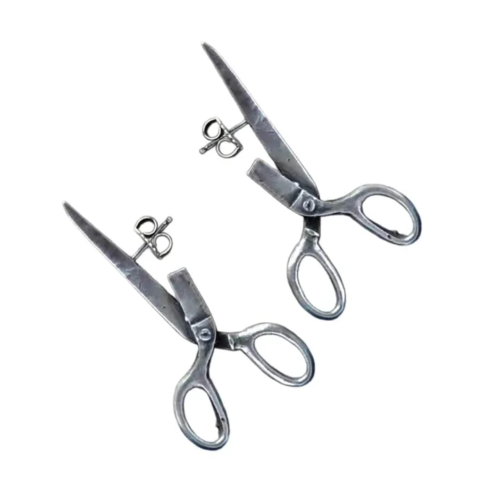 Scissors Earrings — view 2 Scissors Earrings — view 2