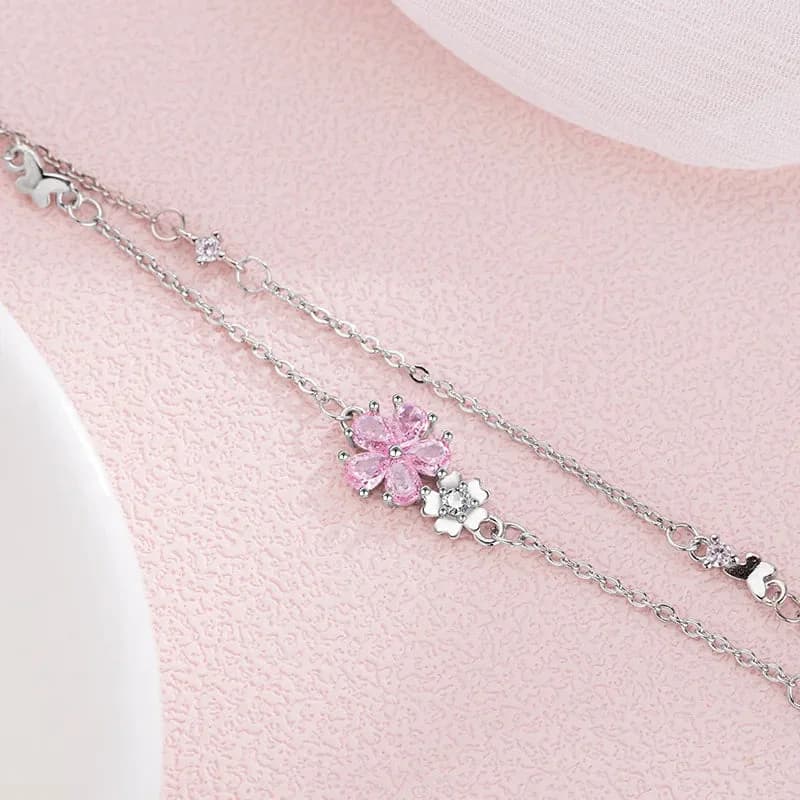 Sakura Cherry Blossom Bracelet — view 1 Sakura Cherry Blossom Bracelet — view 1
