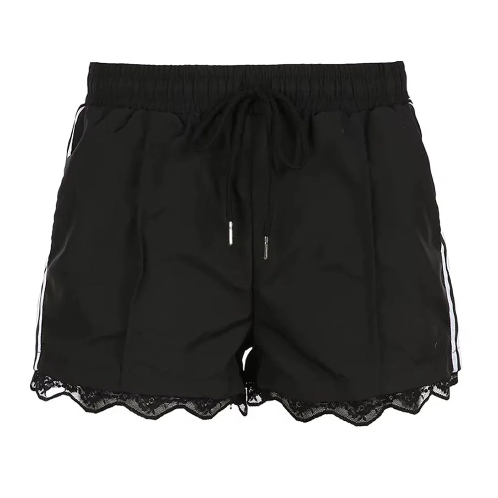 Blokette Side Stripe Lace Shorts — view 1 Blokette Side Stripe Lace Shorts — view 1