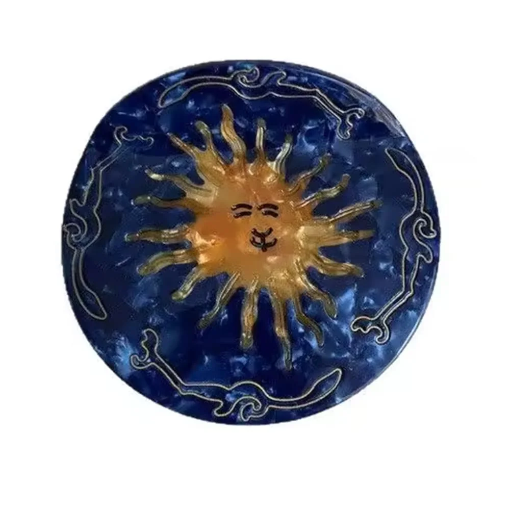 Celestial Sun Hair Claw — view 3 Celestial Sun Hair Claw — view 3