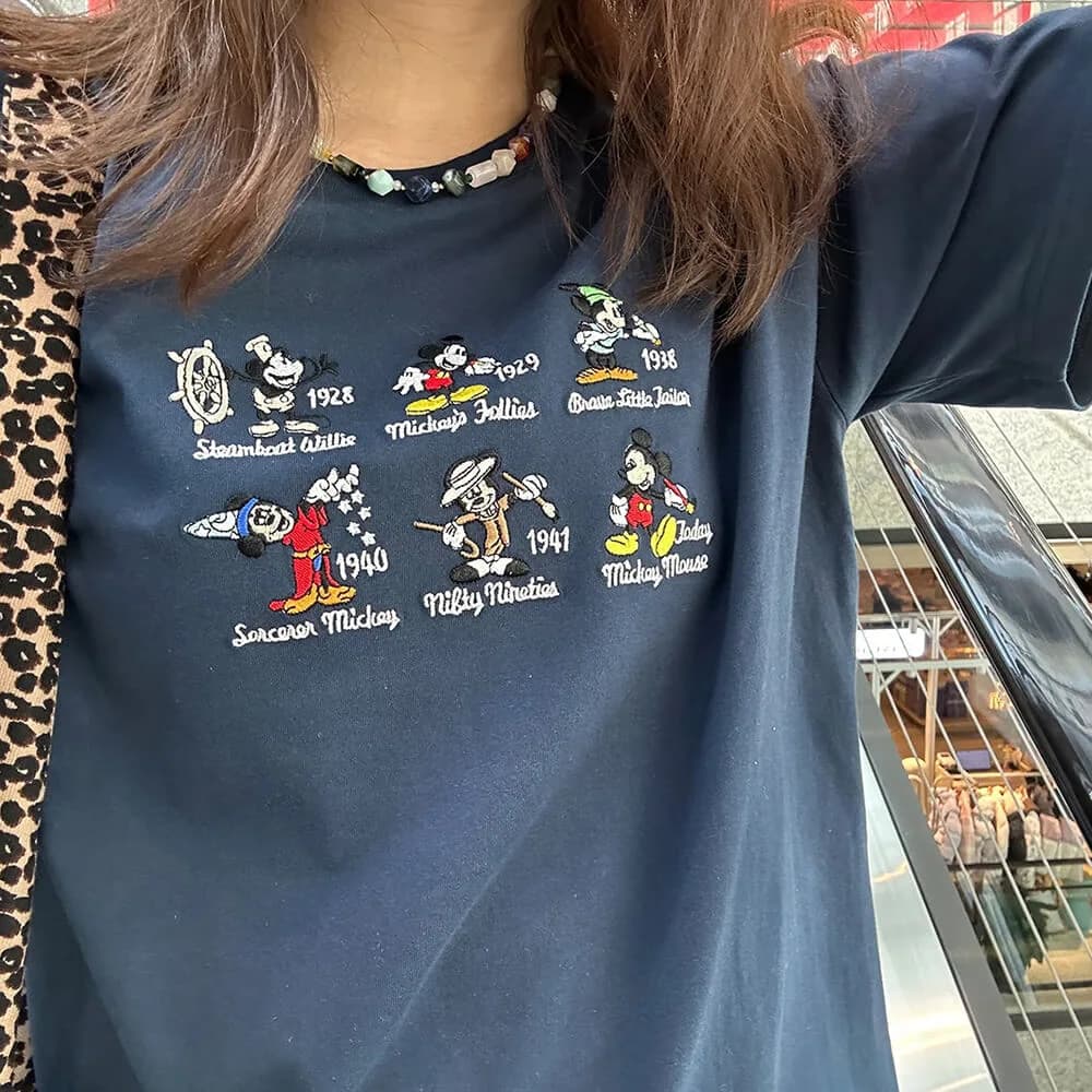 Retro Vibes Cartoon Evolution T-Shirt — view 2 Retro Vibes Cartoon Evolution T-Shirt — view 2