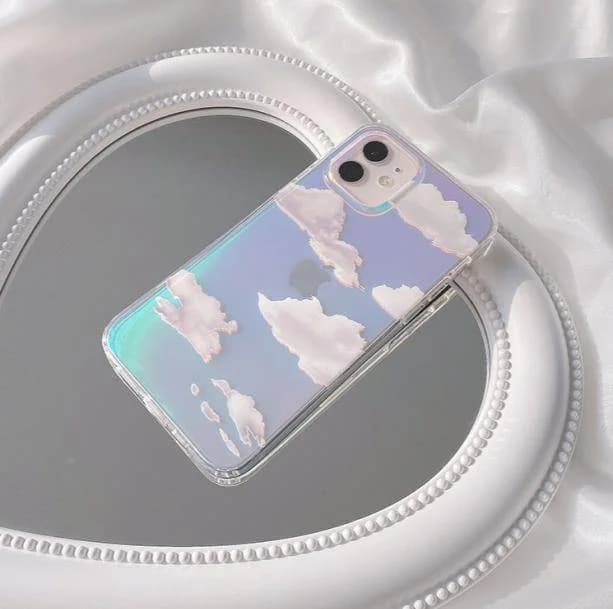 Translucent Clouds IPhone Case — view 1 Translucent Clouds IPhone Case — view 1