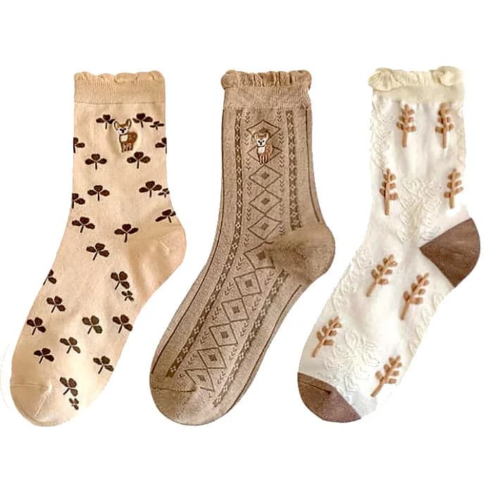 Forestcore Socks — view 2 Forestcore Socks — view 2