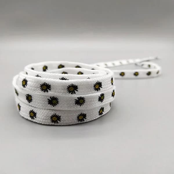 Sunflower Shoe Laces — view 2 Sunflower Shoe Laces — view 2