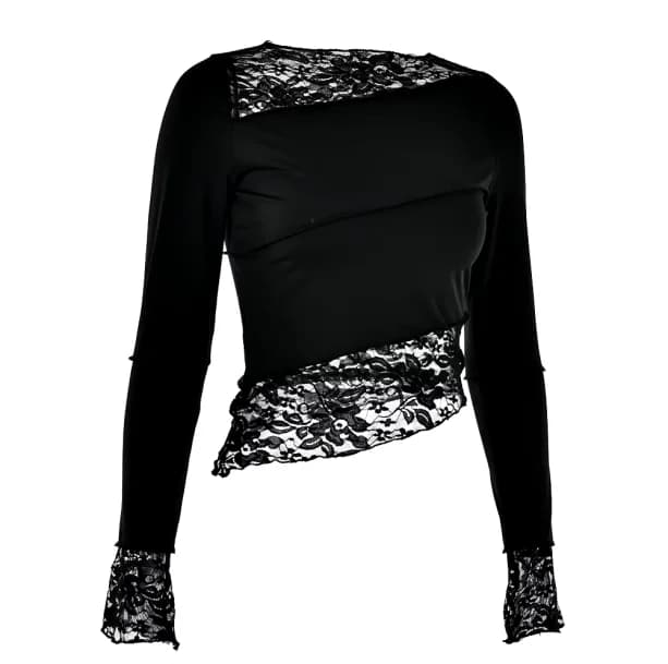 Black Swan Lace Top — view 2 Black Swan Lace Top — view 2