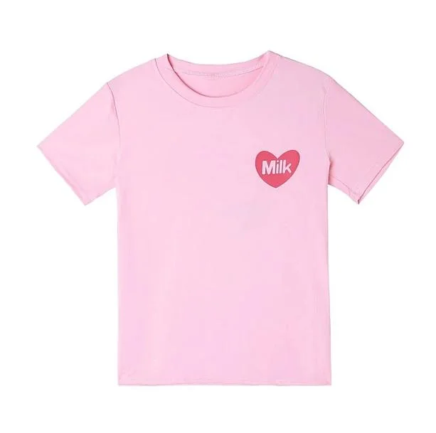 Strawberry Milk Box Tee — view 2 Strawberry Milk Box Tee — view 2