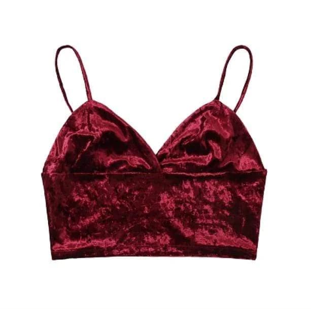 Vintage Style Velvet Top — view 1 Vintage Style Velvet Top — view 1