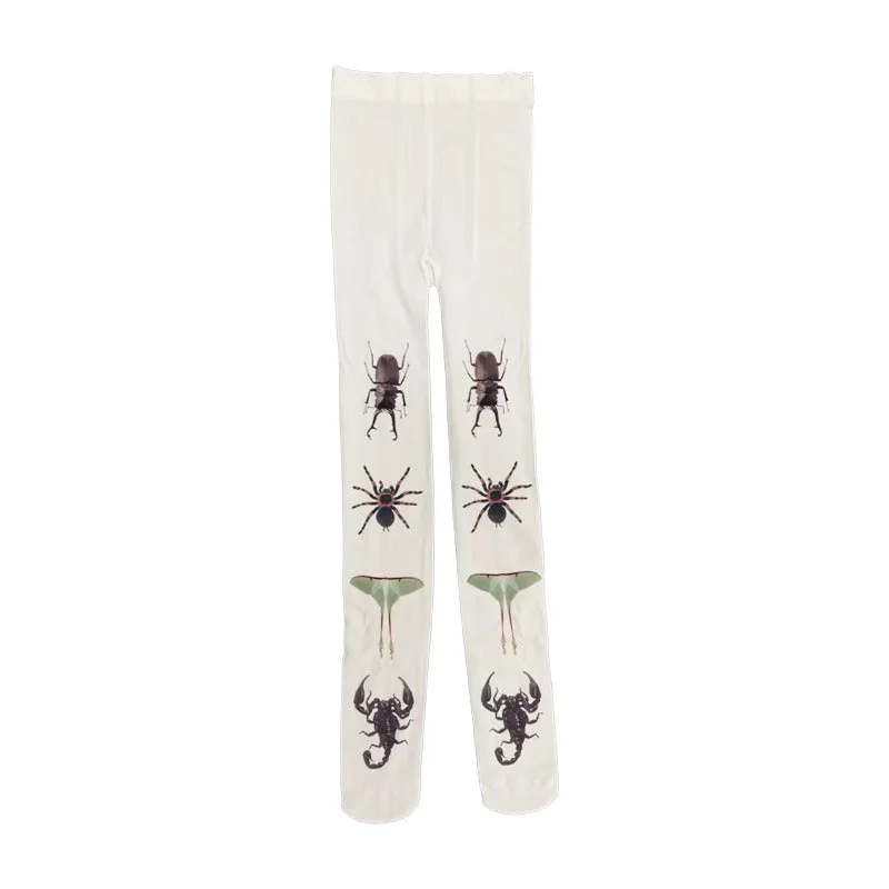 Spider Print Tights — view 2 Spider Print Tights — view 2