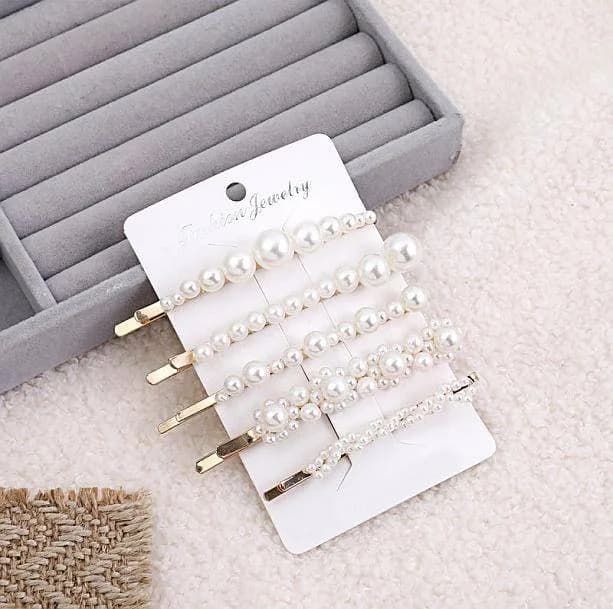 Pearl Hair Clip — view 3 Pearl Hair Clip — view 3