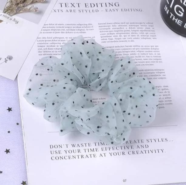 Polka Dot Scrunchie — view 2 Polka Dot Scrunchie — view 2