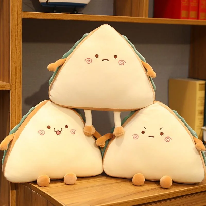 Triangle Toast Plush — view 1 Triangle Toast Plush — view 1