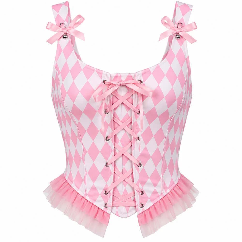 Welcome To The Freakshow Corset Top — view 2 Welcome To The Freakshow Corset Top — view 2