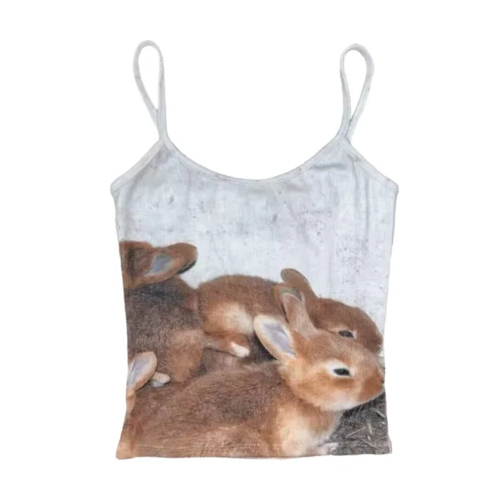 Y2K Bunny Top — view 1 Y2K Bunny Top — view 1