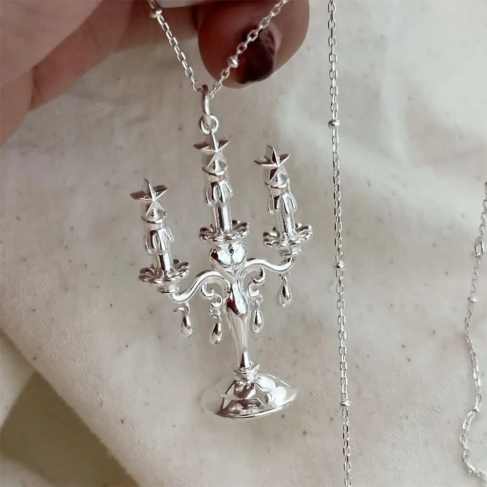 Candelabra Necklace — view 2 Candelabra Necklace — view 2