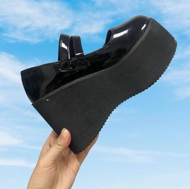 Aesthetic Platform Wedges — view 1 Aesthetic Platform Wedges — view 1