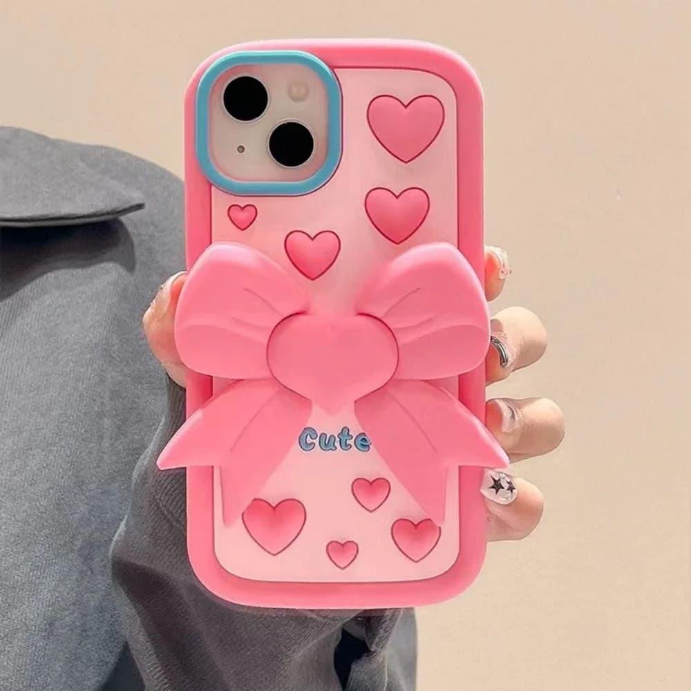 Cute Bow iPhone Case — view 1 Cute Bow iPhone Case — view 1