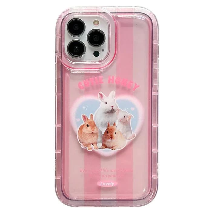 Cutie Bunny iPhone Case — view 1 Cutie Bunny iPhone Case — view 1