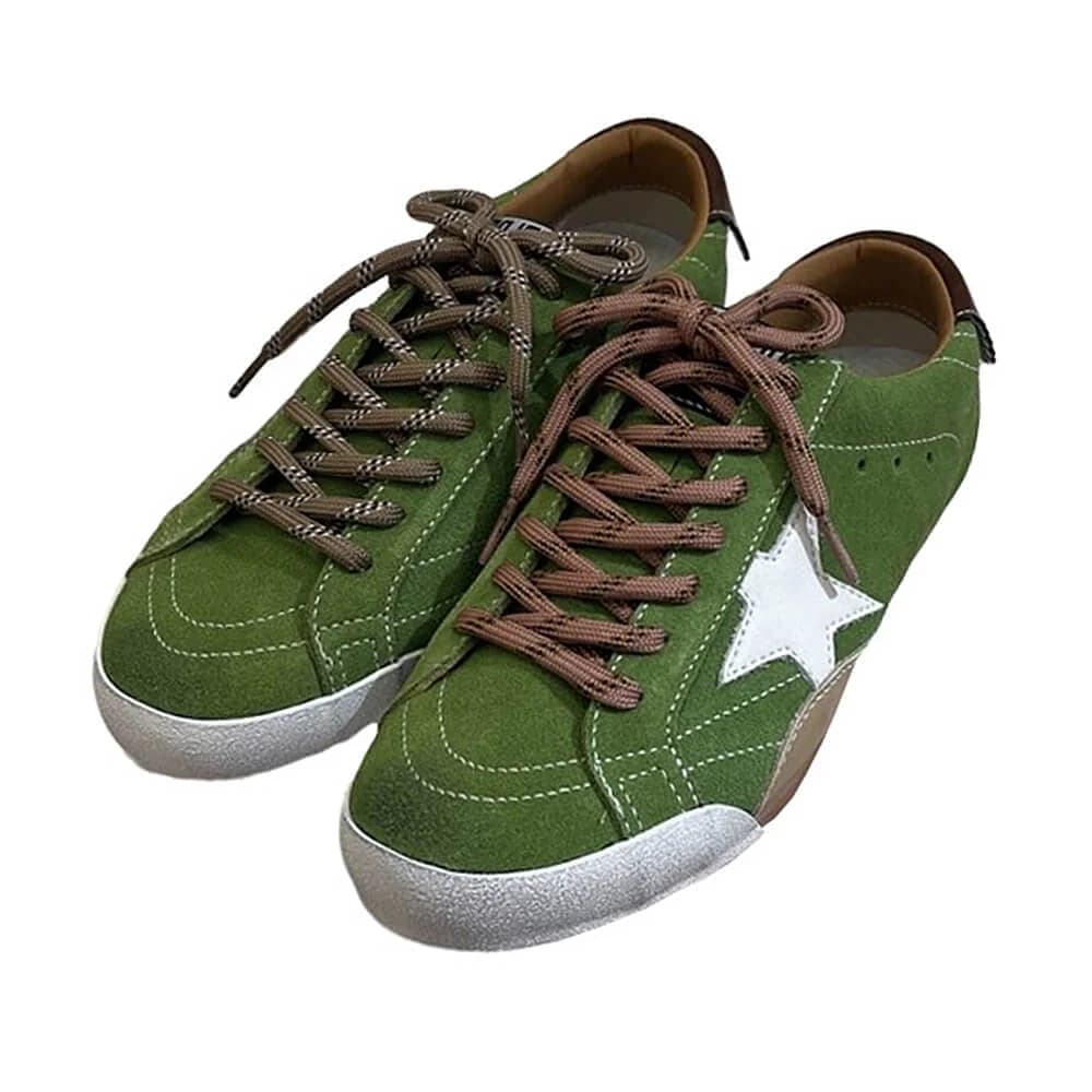 Star Patch Suede Sneakers — view 2 Star Patch Suede Sneakers — view 2