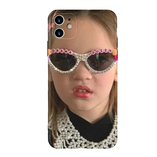 Drama Queen Meme iPhone Case — view 1 Drama Queen Meme iPhone Case — view 1