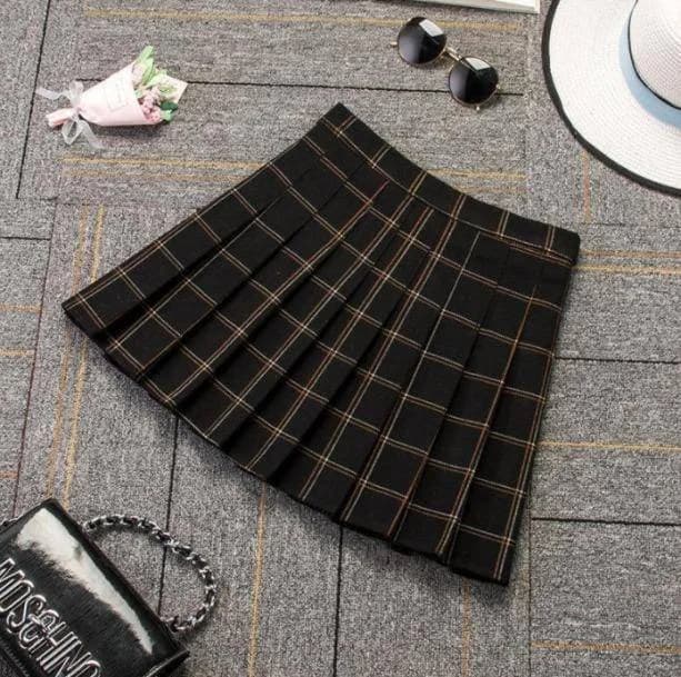 Dark Academia Mini Skirt — view 2 Dark Academia Mini Skirt — view 2