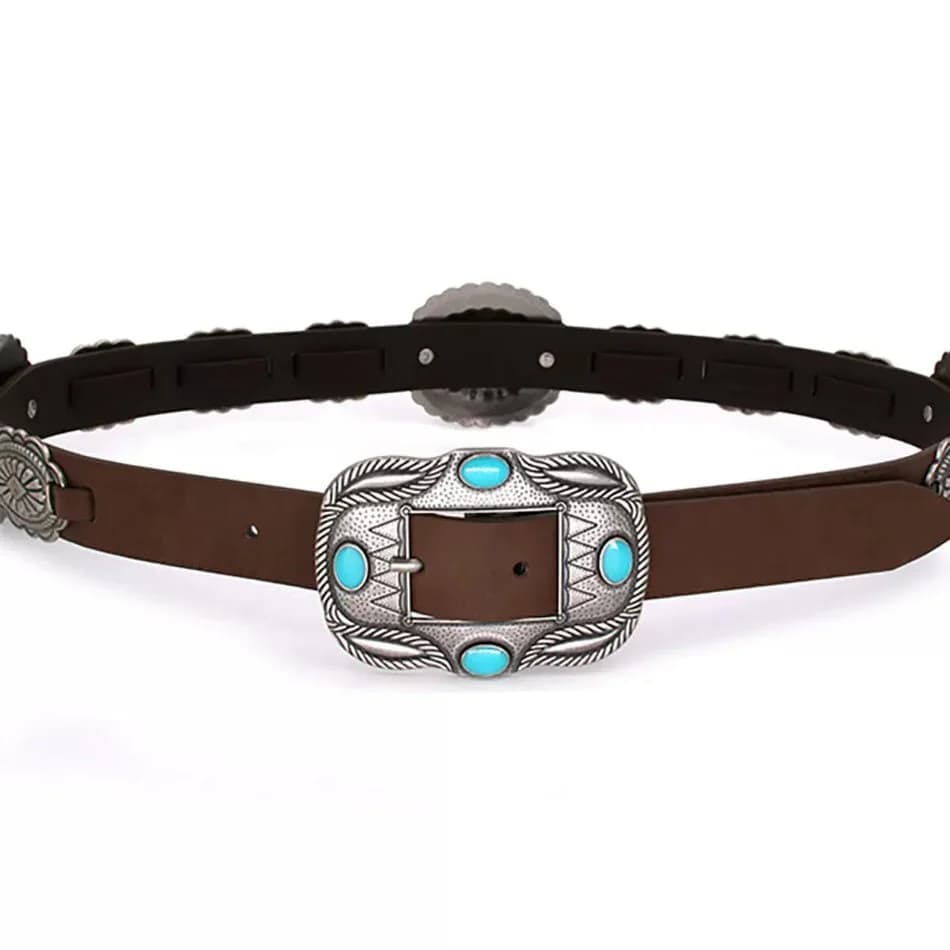 Canyon Town Cowboy Belt — view 2 Canyon Town Cowboy Belt — view 2