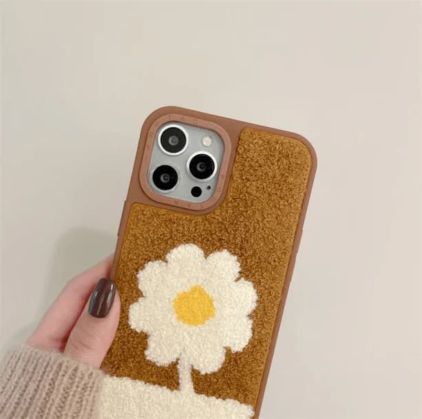 Daisy Plush IPhone Cover — view 2 Daisy Plush IPhone Cover — view 2