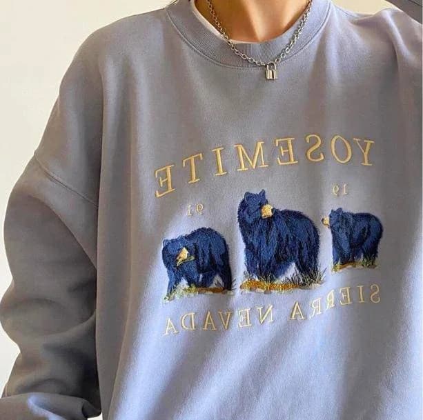 Nevada Bear Sweatshirt — view 3 Nevada Bear Sweatshirt — view 3