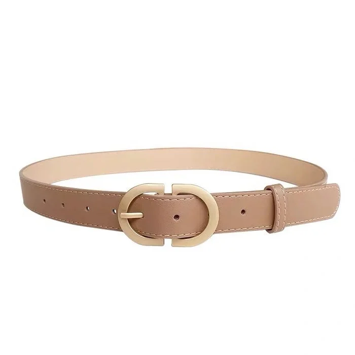 Minimalist Aesthetic Buckle Belt — view 2 Minimalist Aesthetic Buckle Belt — view 2
