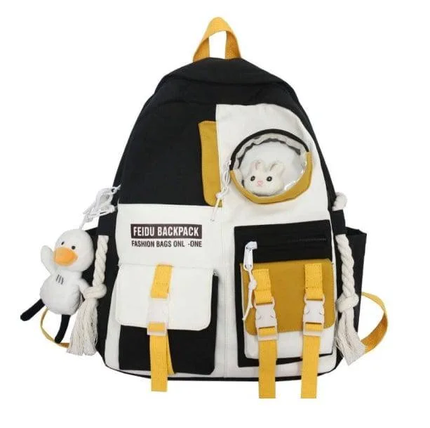 Bunny In The Pocket Backpack — view 1 Bunny In The Pocket Backpack — view 1