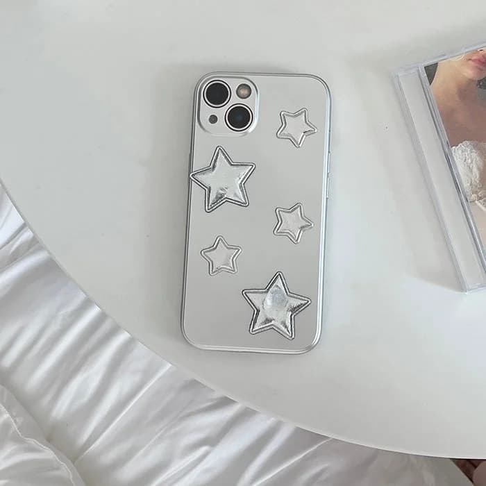 Silver Star iPhone Case — view 2 Silver Star iPhone Case — view 2